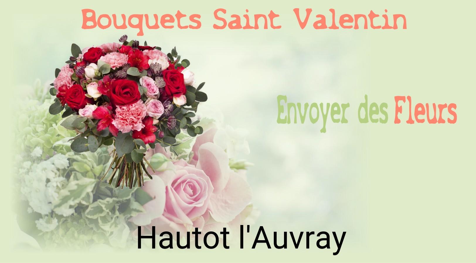 Roses de Saint-Valentin livrées à Hautot-l'Auvray